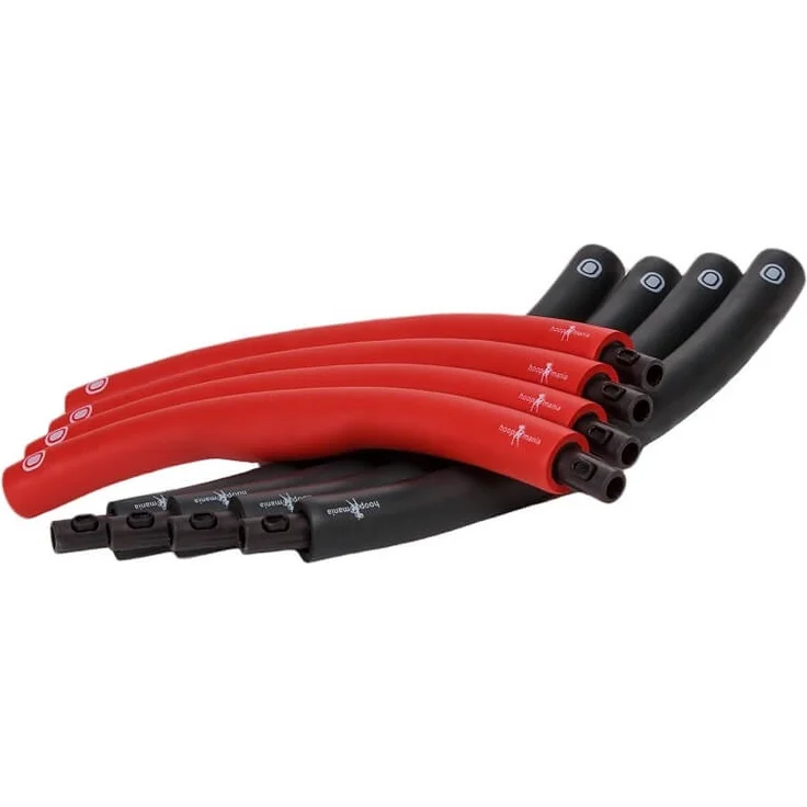 Hoopomania Weight Hoop Schaumstoff Hula Hoop, 1. 5 kg Red Devil - Preisvergleich – Bild 3