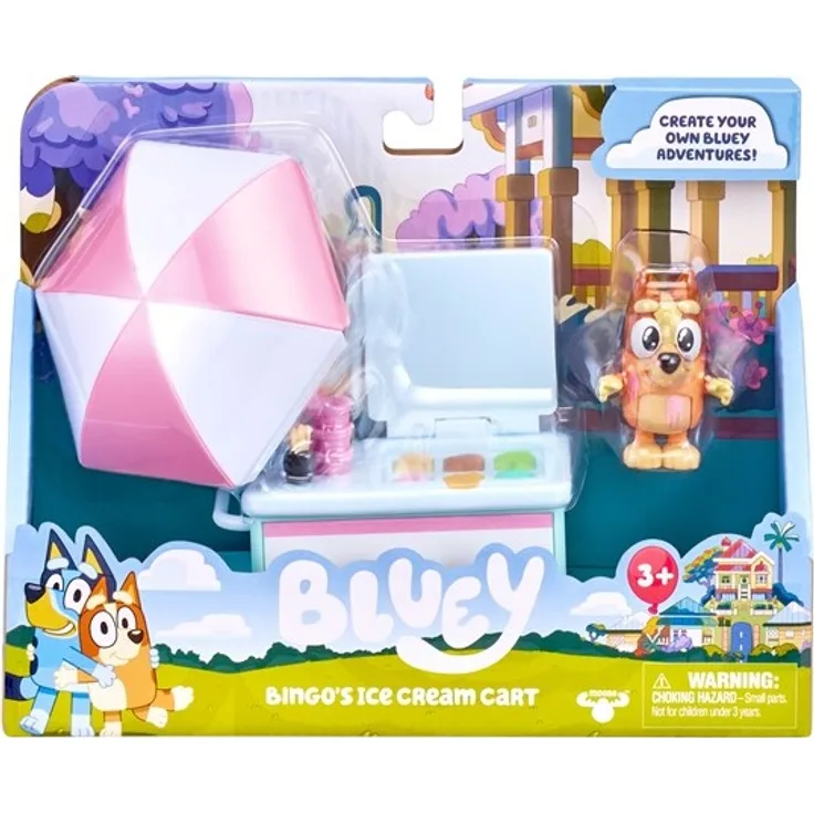 Bluey ICE CREAM CART SET