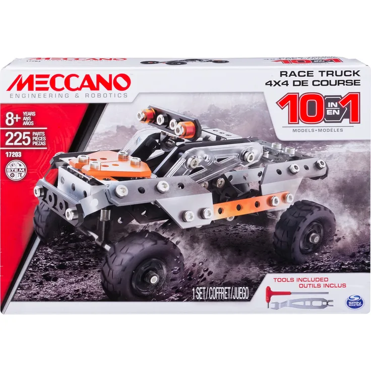 MECCANO 6036038 Spielzeug-10 Model Truck Set