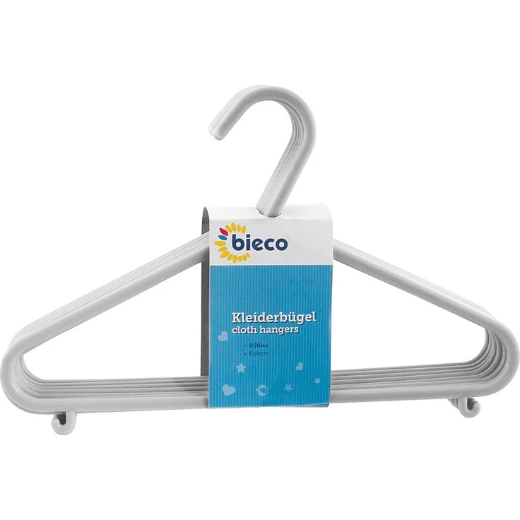 BIECO Kleiderbügel 8er Set (625203) - Preisvergleich – Bild 2