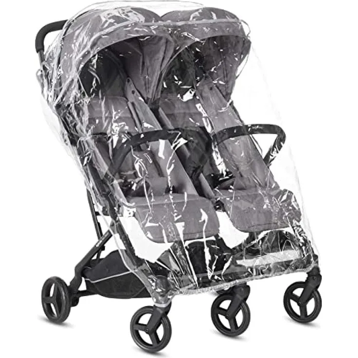 Inglesina Regenschutz für Zwillingskinderwagen, passend für Twin Sketch