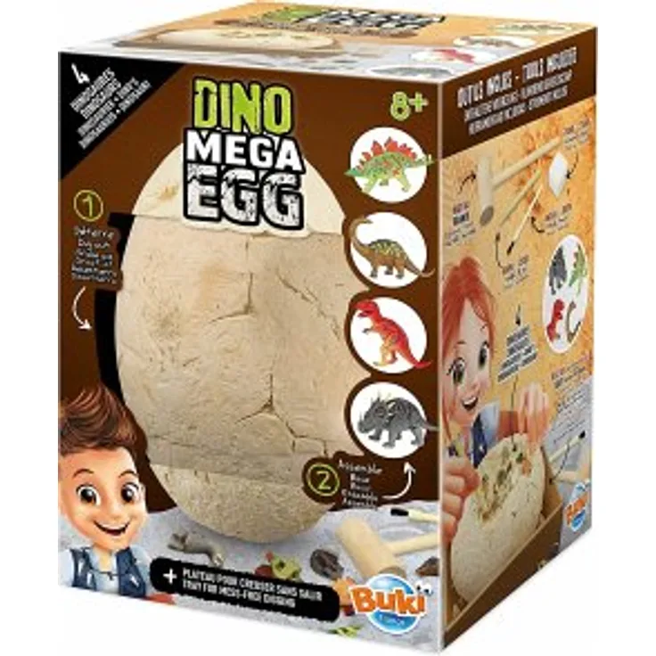 Buki 2137 - Dino Mega EGG, Dinosaurier Ei