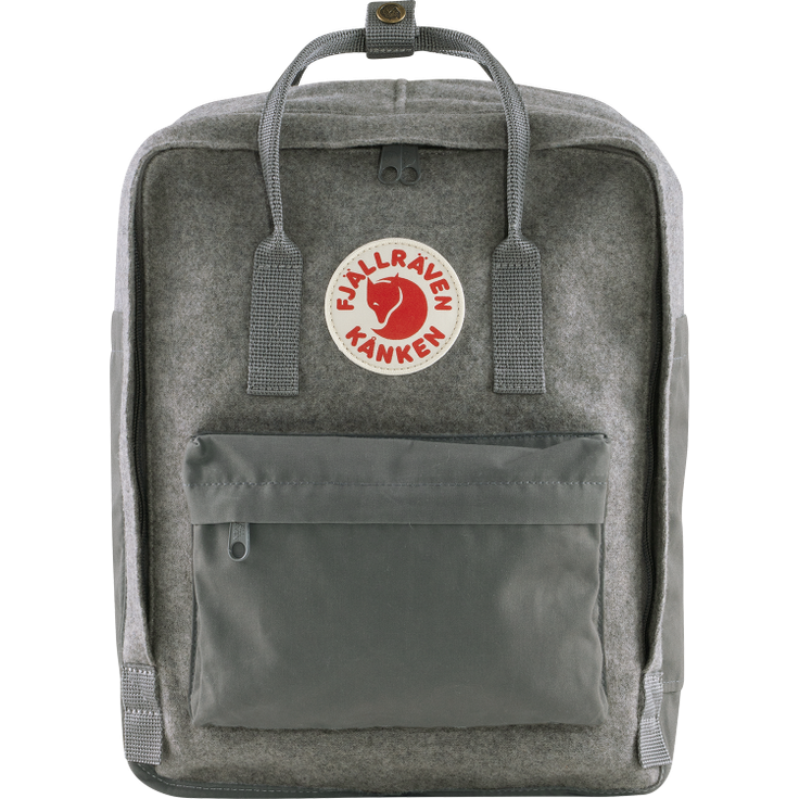 Fjällräven Kanken Re-Wool granite grey - Größe 16 Liter