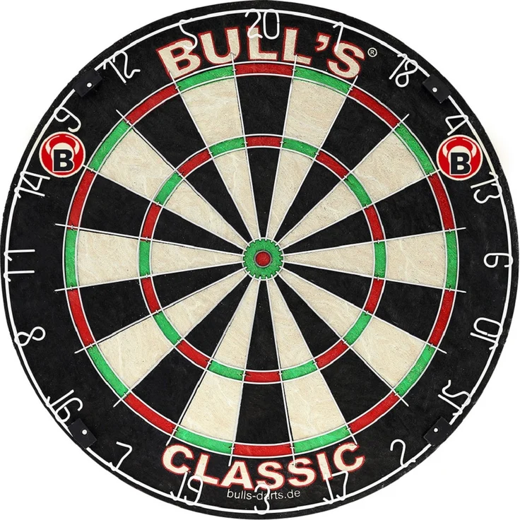 BULL'S Classic Bristle Dart Board – Bild 1