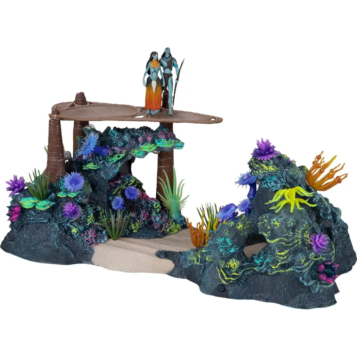 Avatar: The Way of Water Actionfiguren Metkayina Reef with Tonowari and Ronal