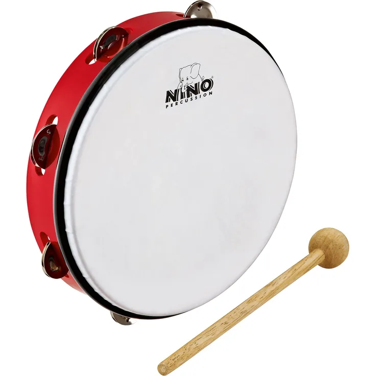 Nino Percussion NINO24R ABS Tamburin rot