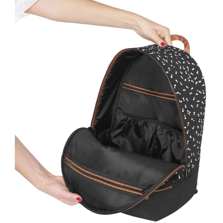 Badabulle Wickelrucksack Casual & GO Schwarz