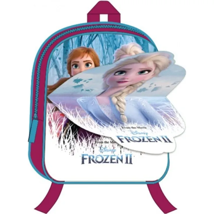 Rucksack Frozen Ii 38 X 34 Cm Polyester/Pvc Rosa/Blau
