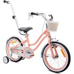 Sun Baby Bike for girls 16 inch heart bike apricot