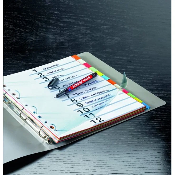 sedding 140 S Permanenter Folienschreiber 4er Set sortiert – Bild 4