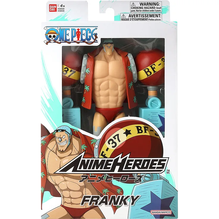 Anime Heroes 36938 Offizielle Franky Actionfigur