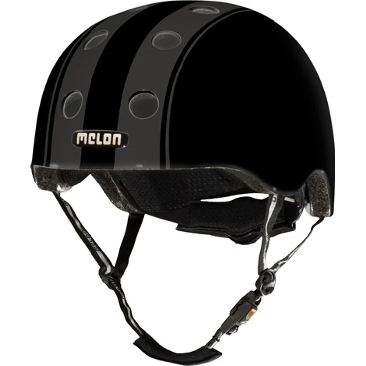 Melon Helm - Decent Double Black M-L (matte) – Bild 1