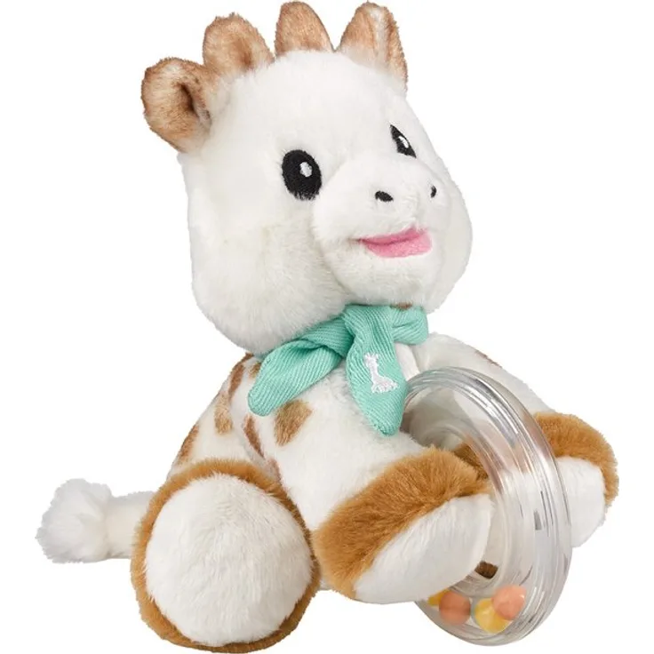 Sophie die Giraffe Kuscheltier Mini mit Rassel