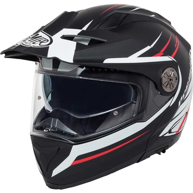 PREMIER Klapphelm "X-Trail", Kratzresistentes Visier, Pinlock- APINTMONFIBU9M0XXL