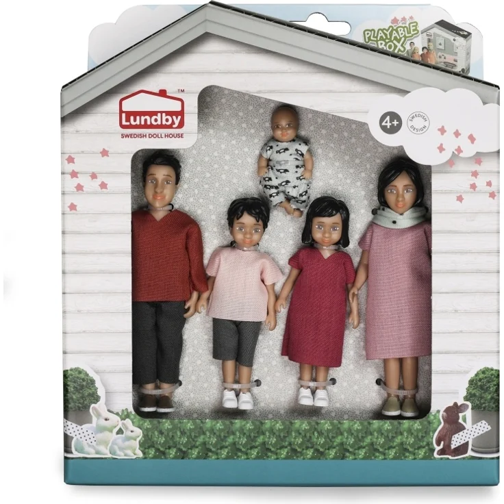 Puppen-Set Familie Jamie