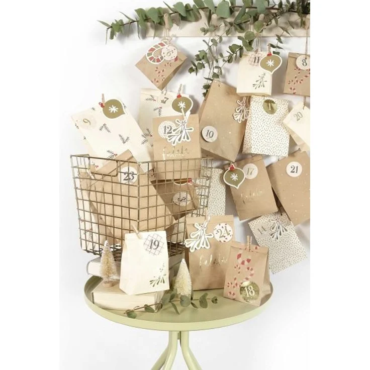 Folia Adventskalender Set FALALA, 97-teilig – Bild 3