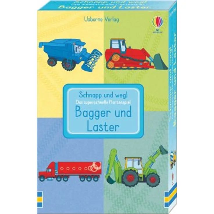 Schnapp und weg! Das superschnelle Kartenspiel: Bagger und Laster