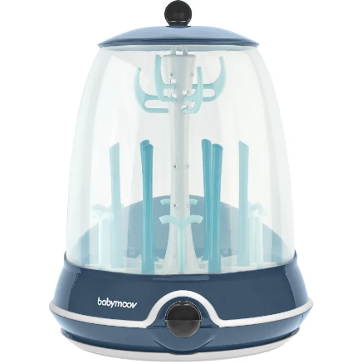 Babymoov 'Turbo Stream Pure' 2-in-1 Sterilisator & Flaschentrockner, inkl. Dampf- und Trocknungsfunktion Blau