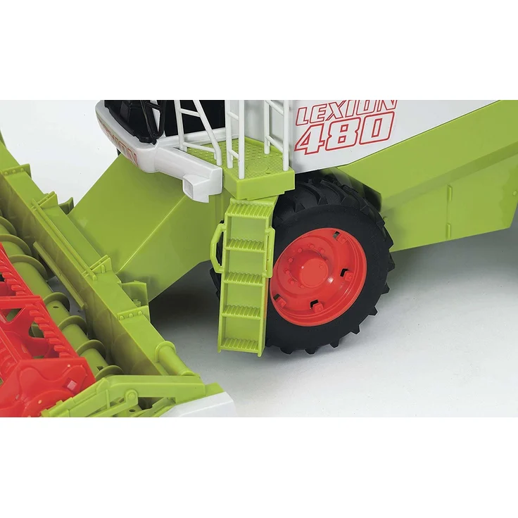 bruder 'Claas Lexion 480 Mähdrescher', großes Modell mit vielen Funktionen, ab 3 Jahren – Bild 2