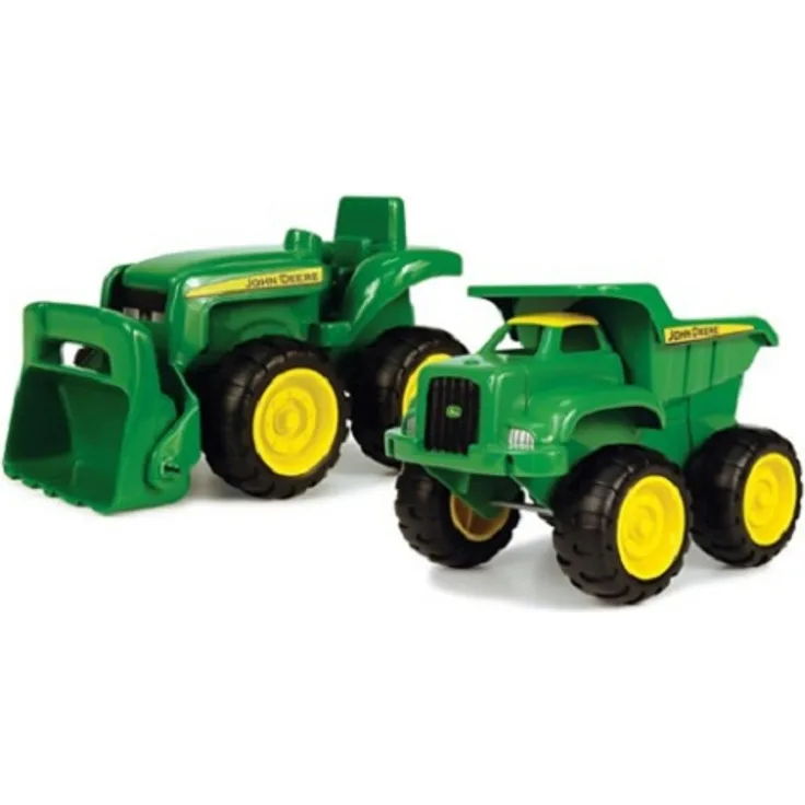 landwirtschaftliche Fahrzeuge John Deere junior 13,5 cm grün 2-teilig