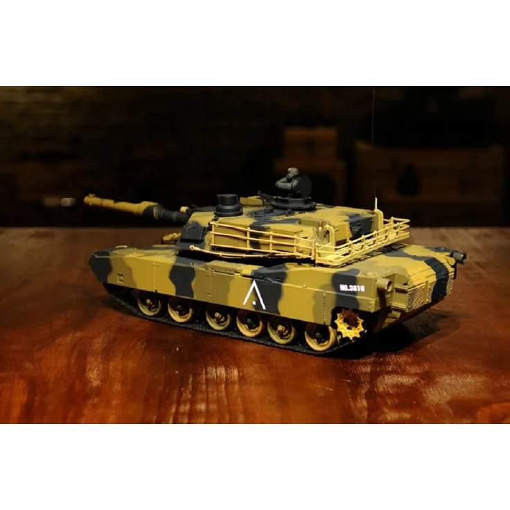 RC Panzer "U. S. M1A2 Abrams" 1:24 mit Schuss und Sound "816"