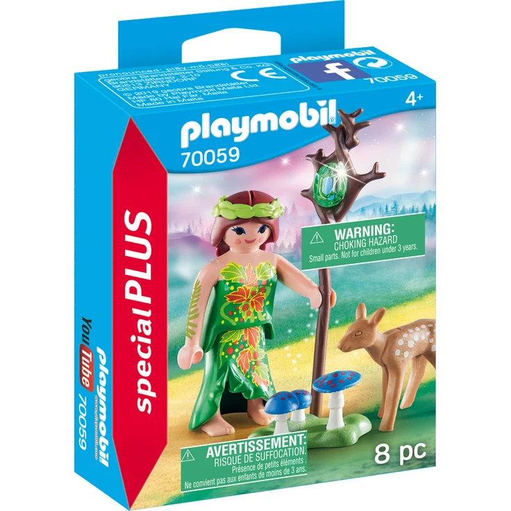 Playmobil Special Plus 70059 'Elfe mit Reh', 8 Teile, ab 4 Jahren – Bild 1