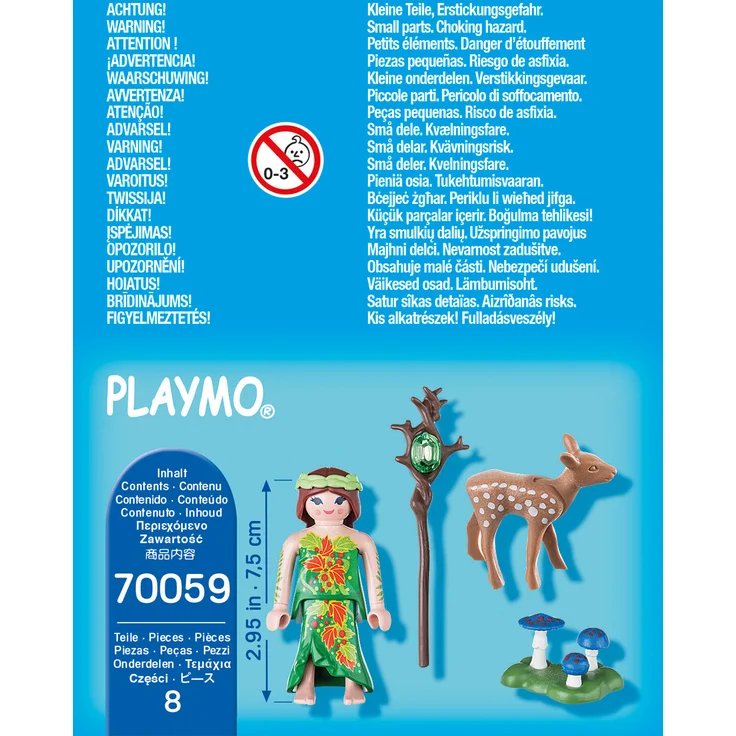 Playmobil Special Plus 70059 'Elfe mit Reh', 8 Teile, ab 4 Jahren – Bild 3