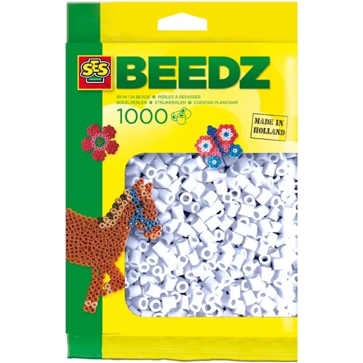 Bügelperlen weiß 1000St.