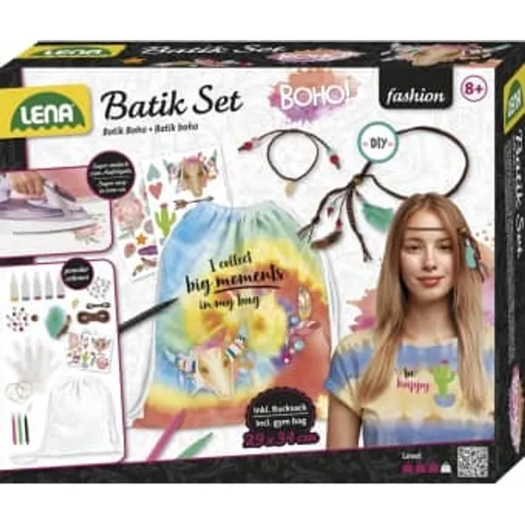 Fashion Batik Boho Set für Kinder ab 8 Jahren