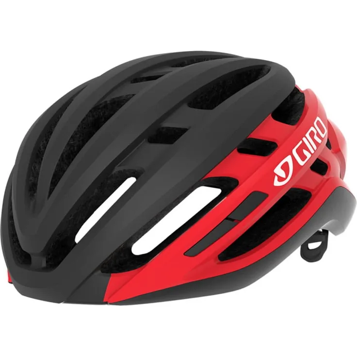 Giro Agilis Helm - Schwarz Rot Matt 51 - 55 cm