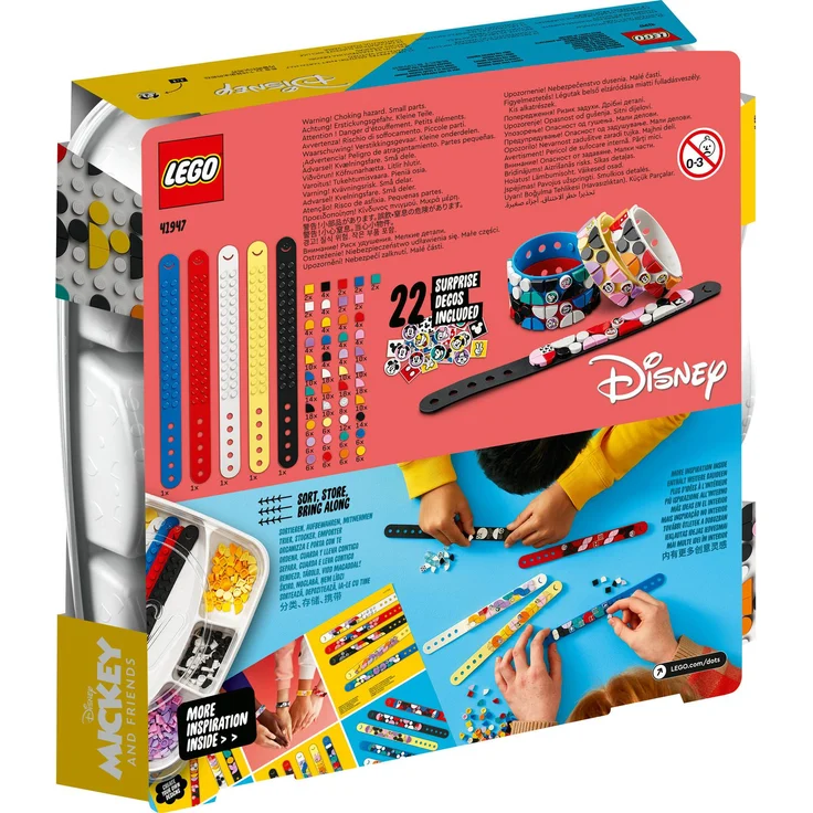 Lego DOTS 41947 'Mickys Armband-Kreativset', 349 Teile, ab 6 Jahren - Preisvergleich – Bild 3