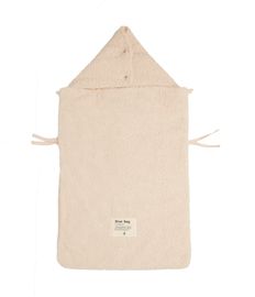 Jollein Basic Knit Fußsack Nougat Ecru