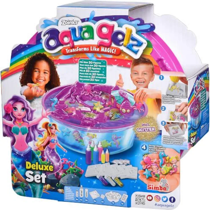 Aqua Gelz Deluxe Meerjungfrauen Set