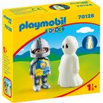 Playmobil 1.2.3 70128 'Ritter mit Gespenst', 2 Figuren, ab 1,5 Jahren