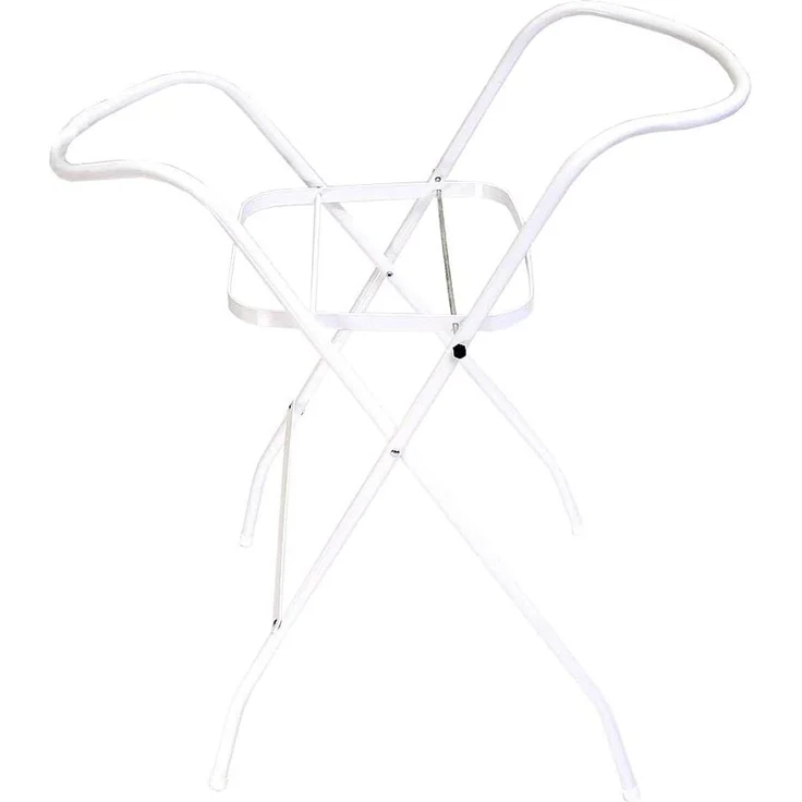 Best For Kids Universalständer für Babywannen, 84 und 100 cm, mit oder ohne Ablage, weiß, ohne Babywanne (84 cm ohne Ablage) – Bild 1