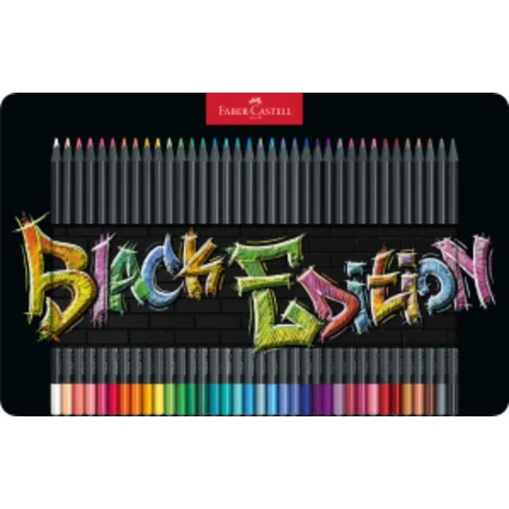 Buntstifte Black Edition 36er Metalletui – Bild 1