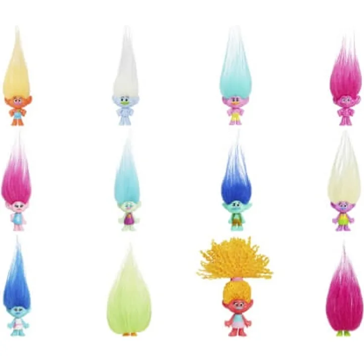 Hasbro B6554EU4 Trolls Überraschungstrolls, 1 Stück, zufällige Auswahl