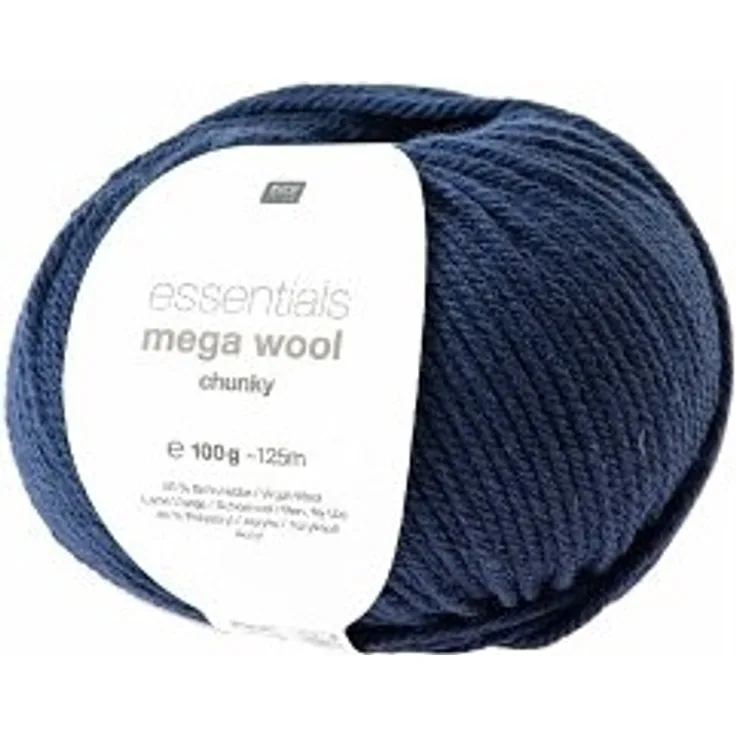 Essentials Mega Wool Chunky Blau, 100 g