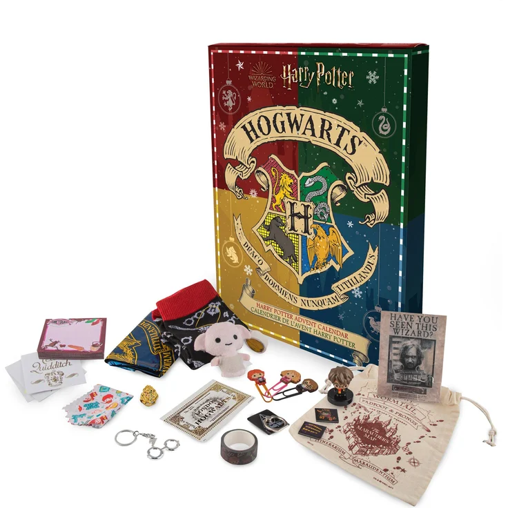 Cinereplicas 'Harry Potter Schreibwaren Adventskalender', 24 Türen – Bild 1