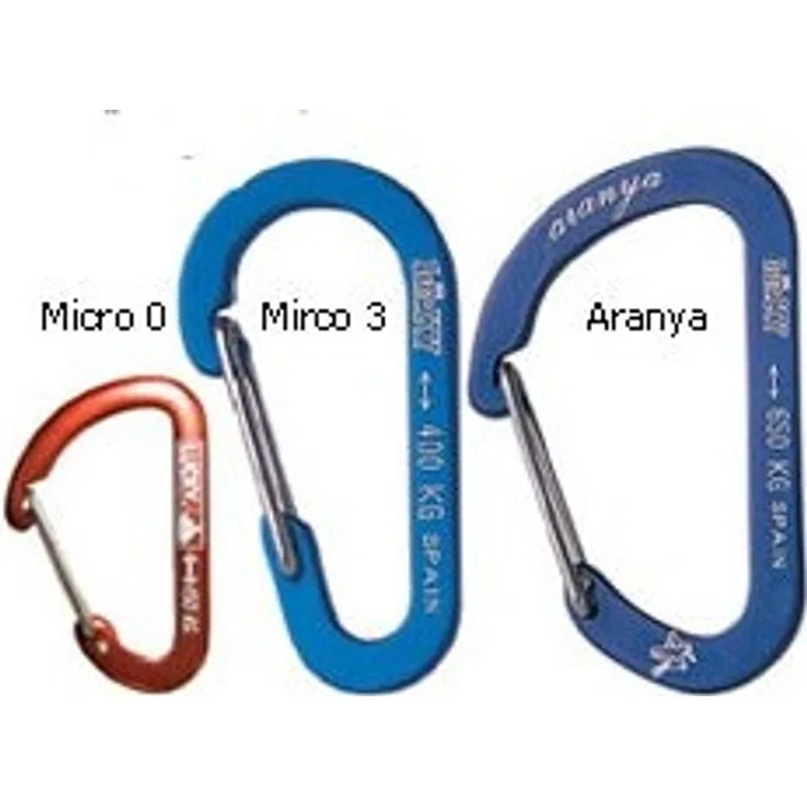 Edelrid Zubehörkarabiner assorted - Größe Micro 3