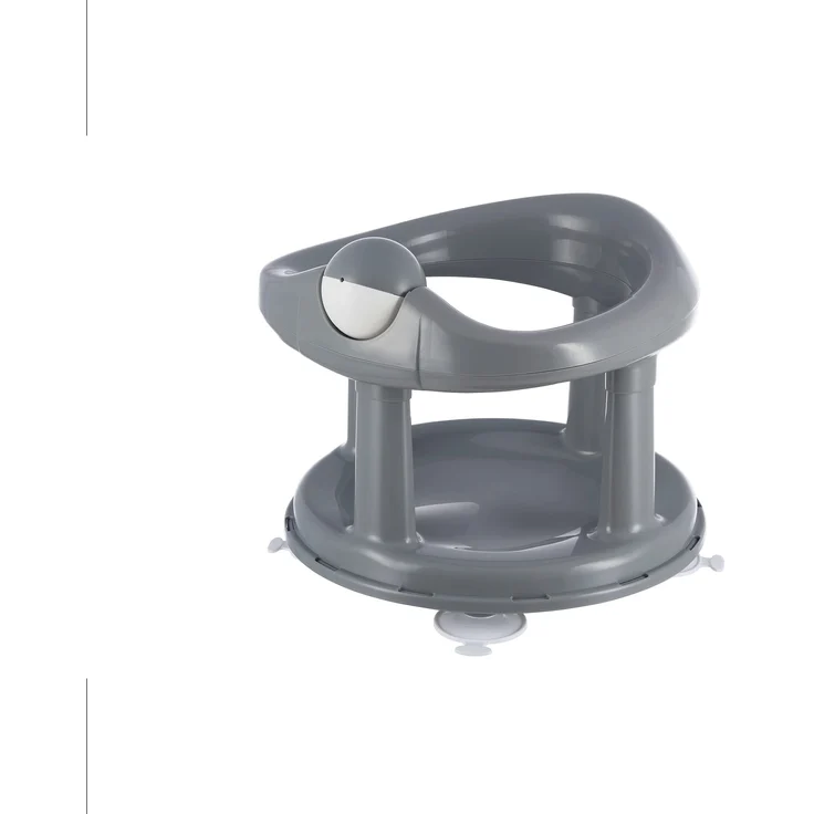 Bebeconfort Drehbarer Badewannensitz, Badewannensitz, Ergonomisch, 6 Monate bis 12 Monate, Max. 10 kg, Grey