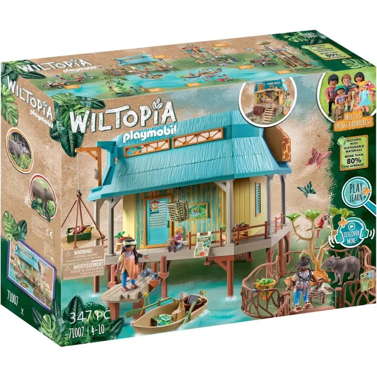 Playmobil Wiltopia 71007 'Tierpflegestation', 347 Teile, ab 4 Jahren