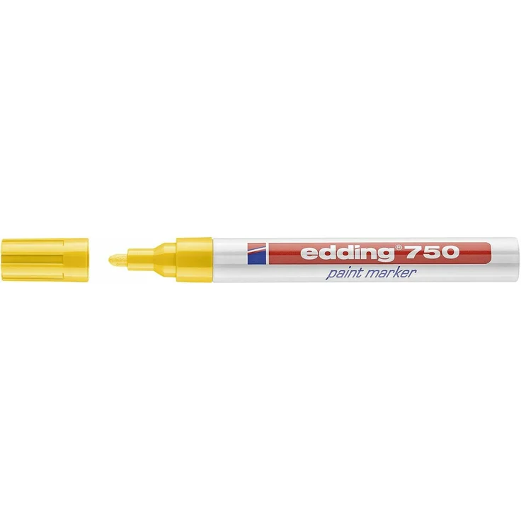 "edding 750 Glanzlack-Marker creative - 2 - 4 mm Gelb" – Bild 2