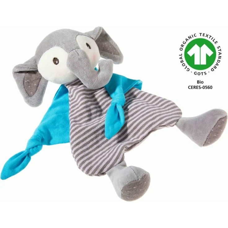 Heunec Frohnaturen Gots Elefant Schmusetuch "Riverblue" – Bild 5