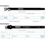 Thule Adapter 169-184mm (M12x1. 0) - Preisvergleich