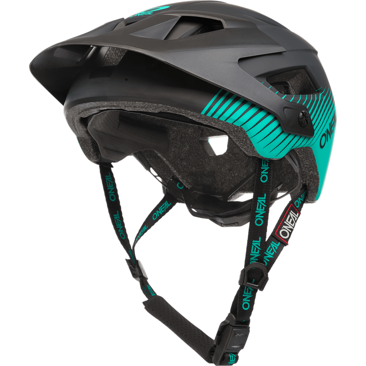 Oneal Defender Helm Grill V. 22 - Schwarz/Grün 55 - 58 cm
