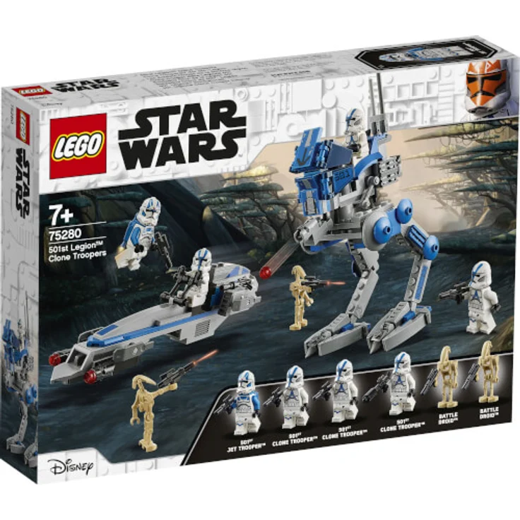 LEGO Star Wars 75280 'Clone Troopers der 501. Legion', 285 Teile, ab 7 Jahren – Bild 3