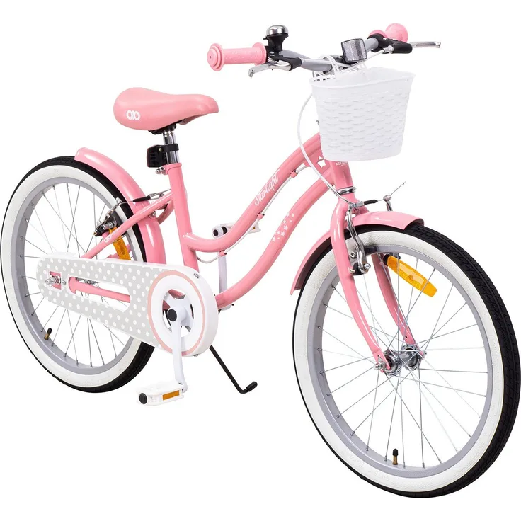 Kinderfahrrad Starlight 20 Zoll Kinder Mädchen Fahrrad rosa Kinderrad Klingel