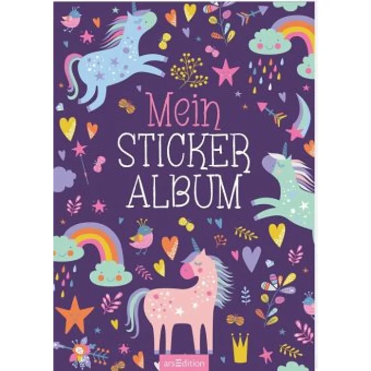 Mein Stickeralbum – Einhörner