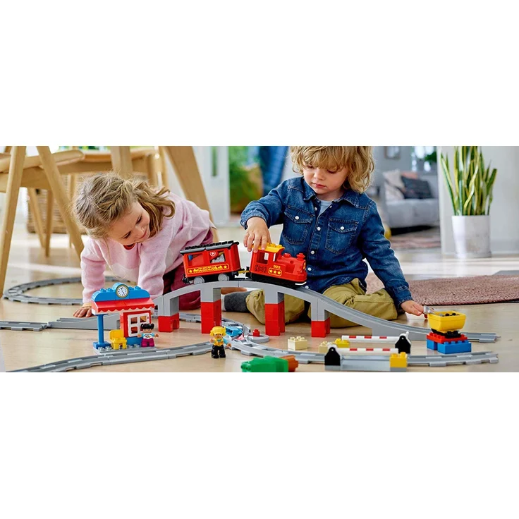LEGO Duplo 10874 'Dampfeisenbahn', 59 Teile, ab 2 Jahren – Bild 6